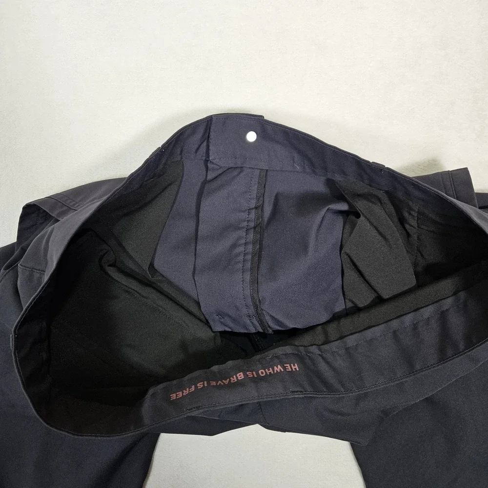 Marcus Pierce Renegade Pants Mens 36 x 30 Navy Performance Slim Stretch Dynaknit